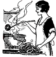 Woman Cooking